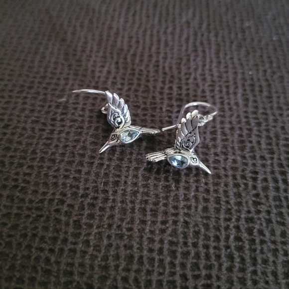 Annika Witt Silver🤍 Hummingbird🪶 Earrings - Picture 3 of 16